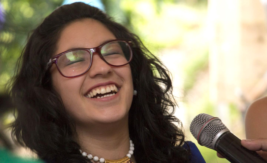 Paz Gómez, a young mother based in Quito, Ecuador, has become an international policy commentator and think-tank leader. She has also spoken out against special privileges for specific demographics, the goal of identity politics. (<a href="https://www.facebook.com/photo.php?fbid=10154576761445989" target="_blank" rel="noopener">Daniela Endara Gómez</a>)