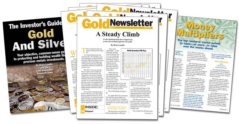 gold investment newsletters